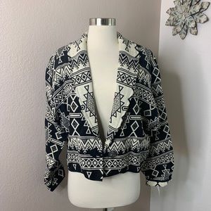 Flashback NWT Tapestry Southwestern Print Jacket